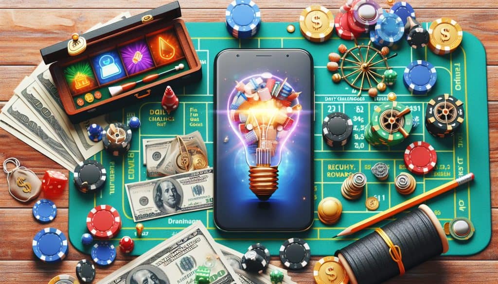 Casino aplikacije koje sadrže dnevne izazove i zadatke