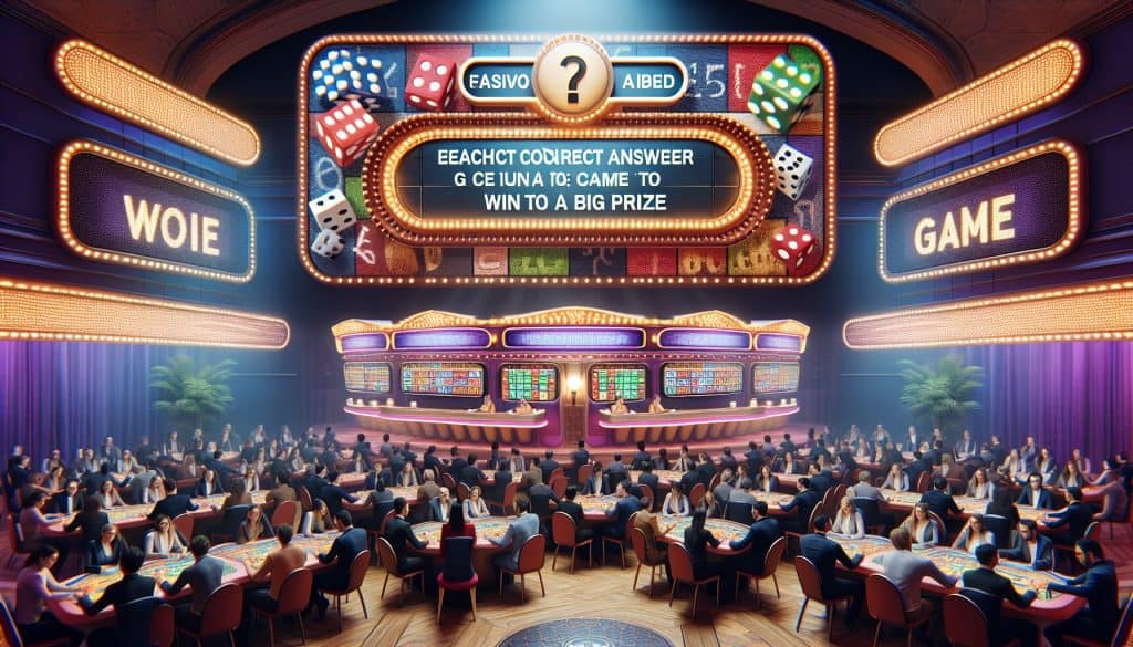 Igre koje kombiniraju casino i kviz formate