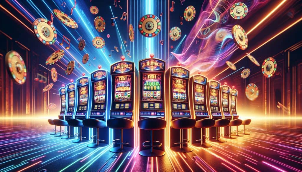 Slotovi koji se prilagođavaju ritmu tvoje glazbe u pozadini Slotovi koji se prilagođavaju ritmu tvoje glazbe u pozadini