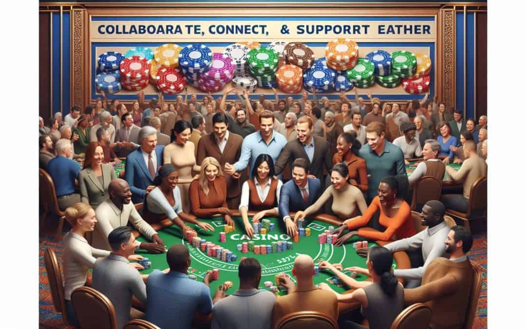 Casina koja povezuju igrače za podršku, a ne natjecanje