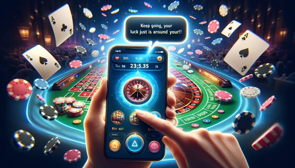 Casino aplikacije koje šalju poruke motivacije nakon sesije