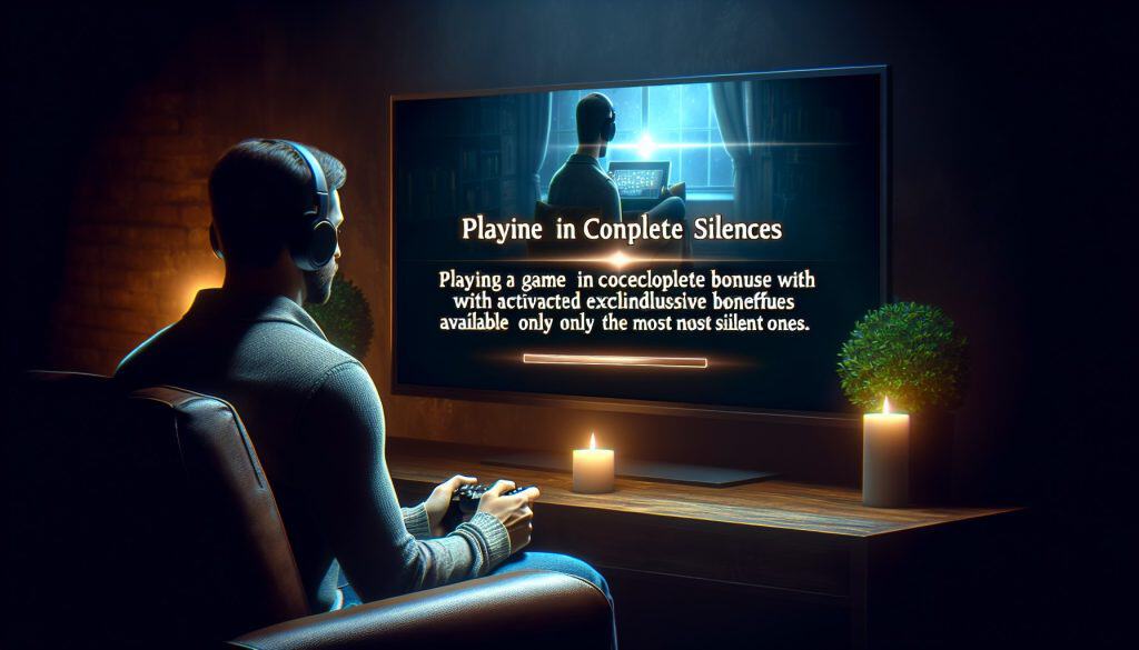 Bonusi koji dolaze samo kad igraš u tišini Bonusi koji dolaze samo kad igraš u tišini